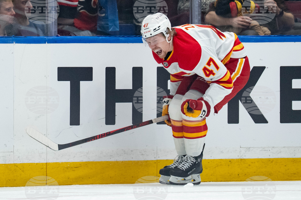 Flames Canucks Hockey