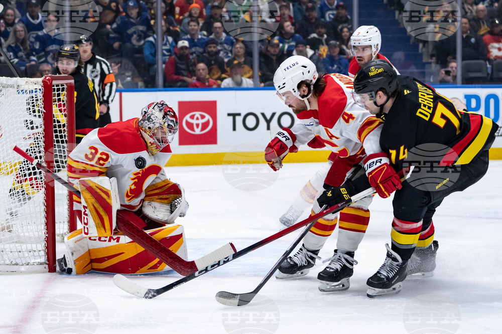 Flames Canucks Hockey