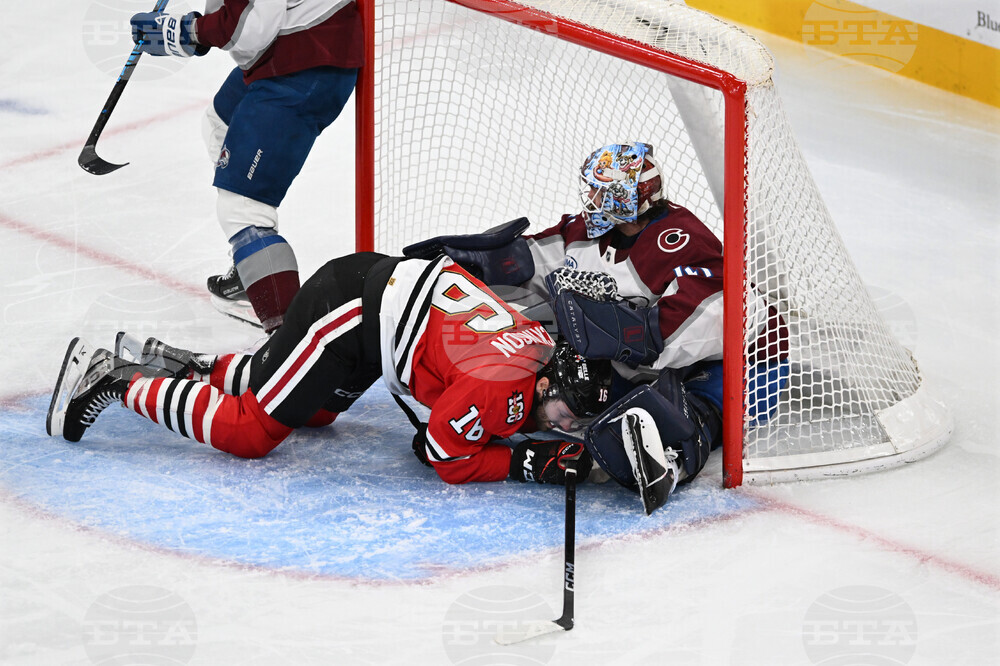 Avalanche Blackhawks Hockey