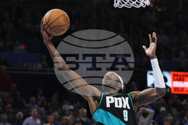 Trail Blazers Thunder Basketball