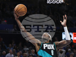 Trail Blazers Thunder Basketball