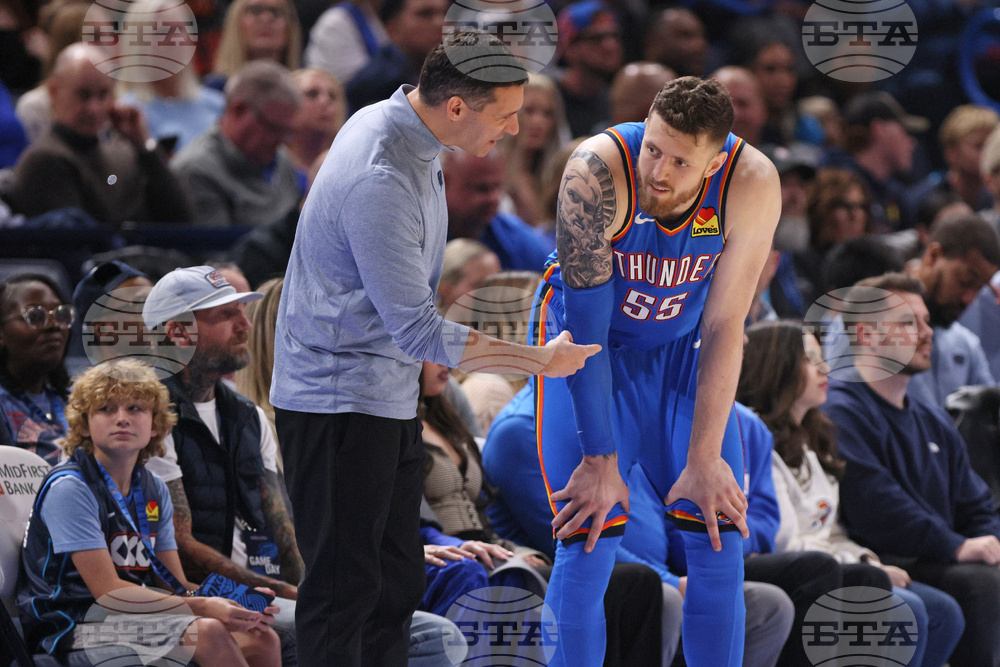 Центърът Айзея Хартенщайн ще отсъства за неопределен период за Оклахома Сити Тъндър в НБА