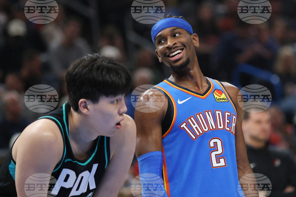 Trail Blazers Thunder Basketball