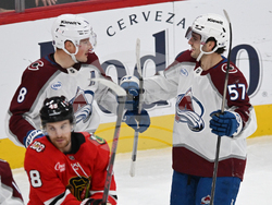 Avalanche Blackhawks Hockey