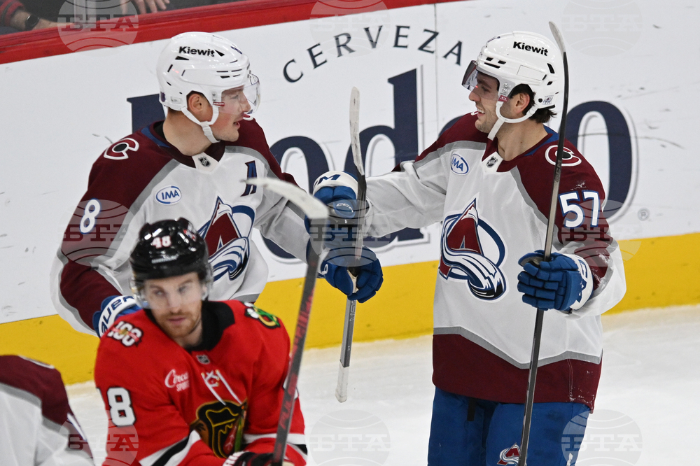 Avalanche Blackhawks Hockey