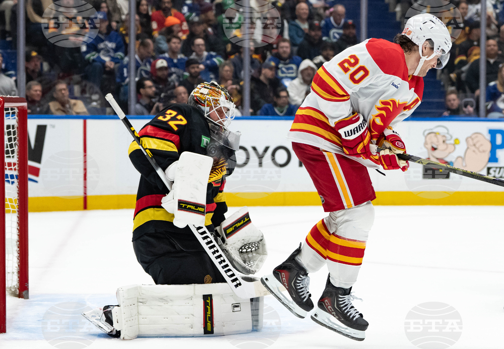 Flames Canucks Hockey