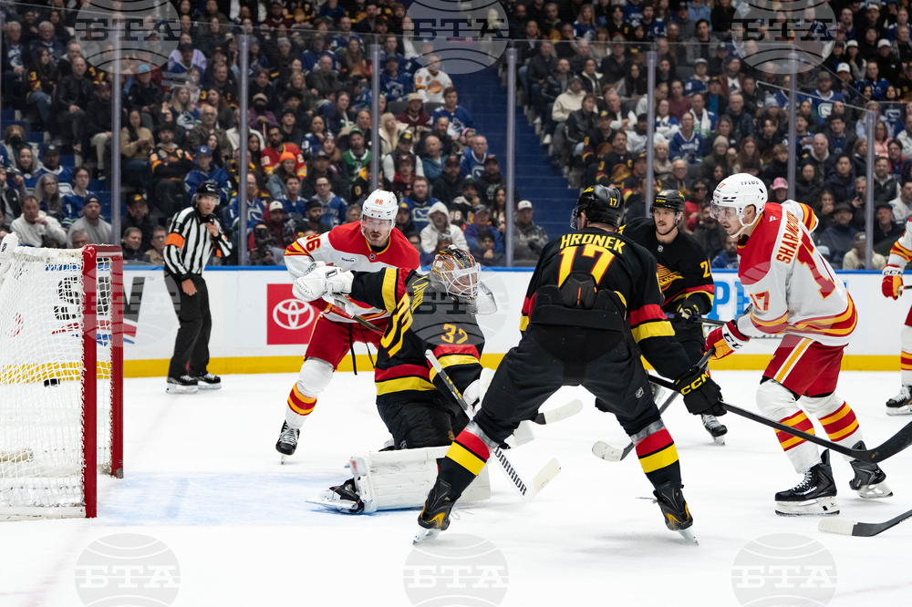 Flames Canucks Hockey