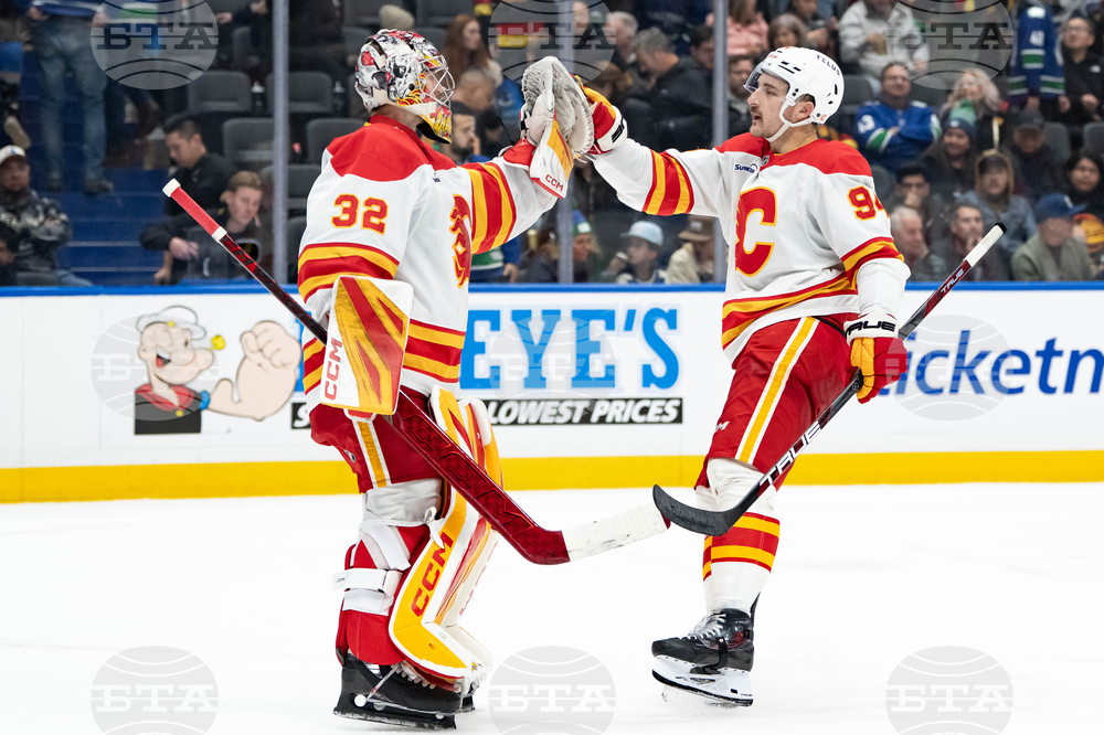 Flames Canucks Hockey