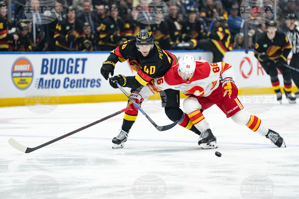 Flames Canucks Hockey