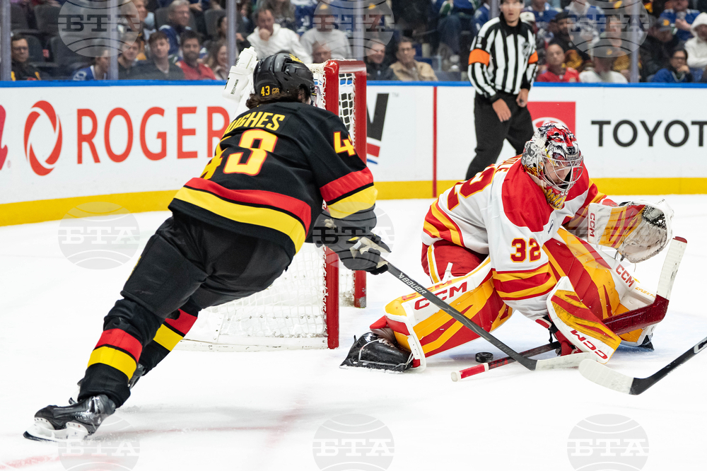 Flames Canucks Hockey