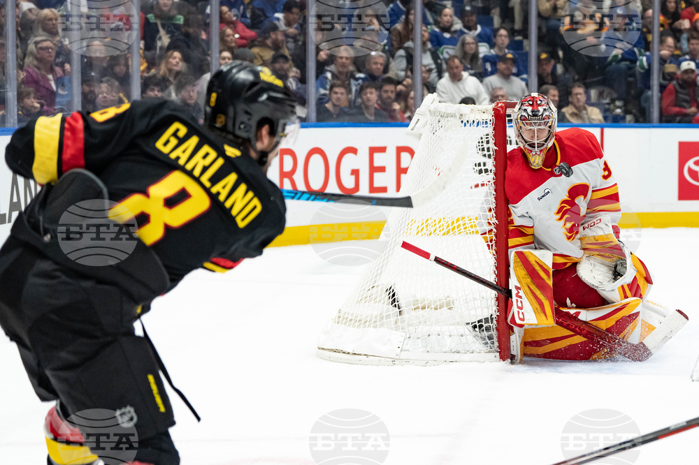 Flames Canucks Hockey