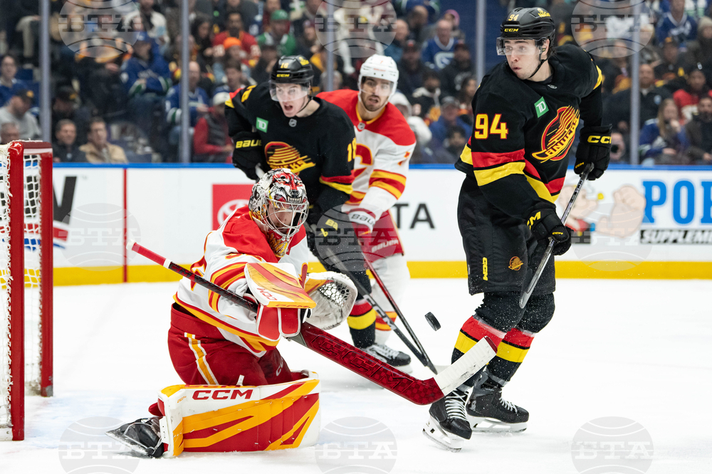 Flames Canucks Hockey