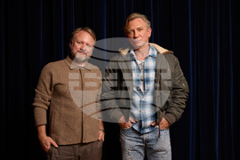 Daniel Craig and Rian Johnson Portrait Session