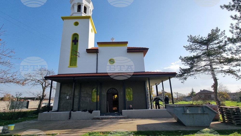 Село Генералово - храм „Свети Димитър“ - ремонт