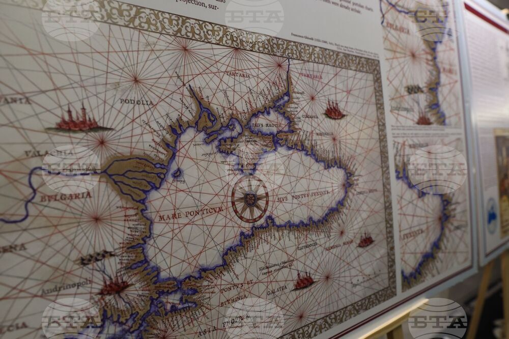 Парламентарната асамблея на Черноморското икономическо сътрудничество - изложба от стари карти на Черно море