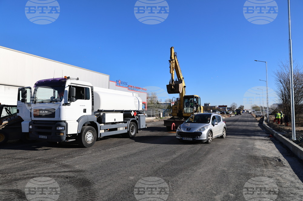 Пловдив - инспекция на ремонта на бул. "Рогошко шосе"