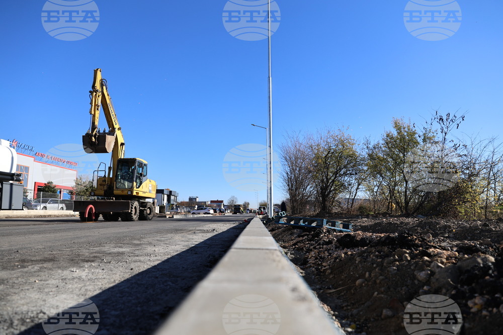 Пловдив - инспекция на ремонта на бул. "Рогошко шосе"