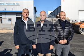 Пловдив - инспекция на ремонта на бул. "Рогошко шосе"