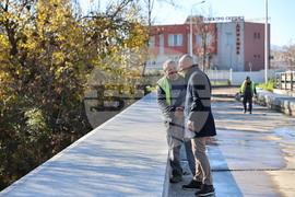 Пловдив - инспекция на ремонта на бул. "Рогошко шосе"