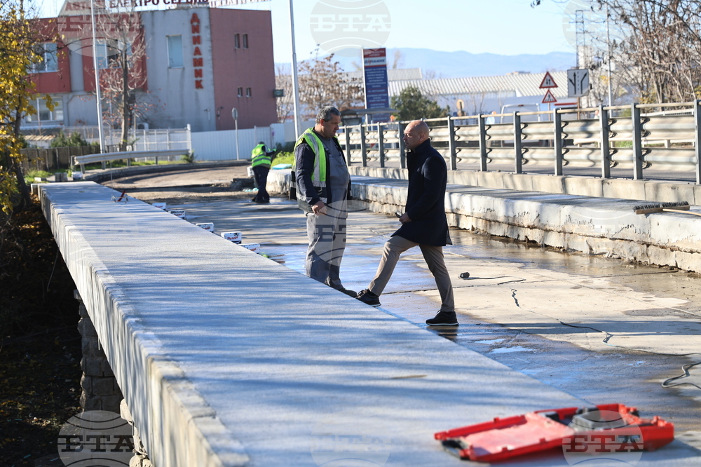 Пловдив - инспекция на ремонта на бул. "Рогошко шосе"