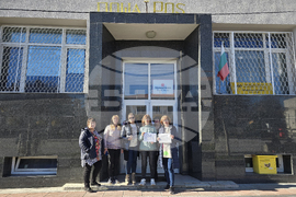 Панагюрище - служители в Български пощи - протест