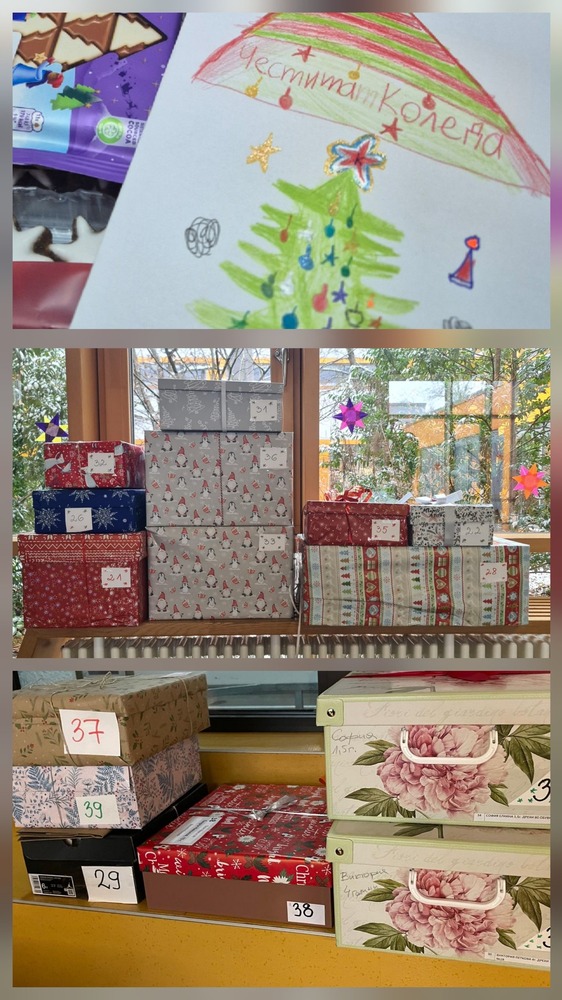 Българското училище „Паисий Хилендарски“ в Мюнхен участва в благотворителна кампания под надслов „Лична коледна кутия“