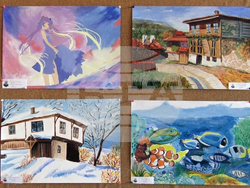 Ямбол - училище „Св. Климент Охридски“ - изложба - патронен празник