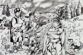 Ямбол - училище „Св. Климент Охридски“ - изложба - патронен празник