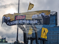 Франция - Страсбург - фермери - протест