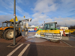 Франция - Страсбург - фермери - протест