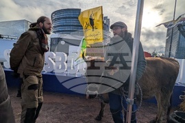 Франция - Страсбург - фермери - протест