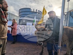 Франция - Страсбург - фермери - протест