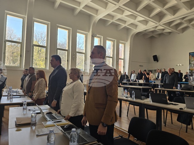 Общински съветници от листата на ГЕРБ положиха клетва на заседанието на Общинския съвет в Петрич