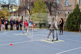 Търговище - ученическо състезание - безопасност на движението по пътищата