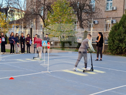 Търговище - ученическо състезание - безопасност на движението по пътищата