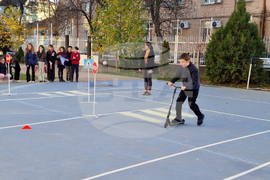 Търговище - ученическо състезание - безопасност на движението по пътищата