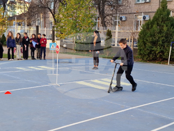 Търговище - ученическо състезание - безопасност на движението по пътищата