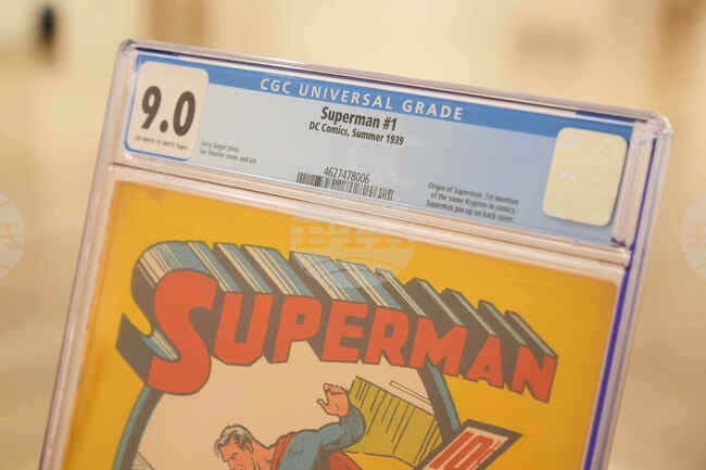 Superman Record Comic Book Sale