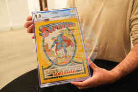 Superman Record Comic Book Sale