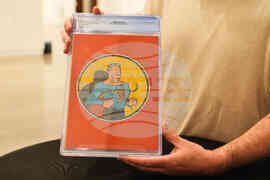 Superman Record Comic Book Sale