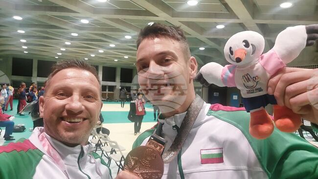 Николай Христов спечели бронзов медал по карате от Олимпийските игри за глухи спортисти