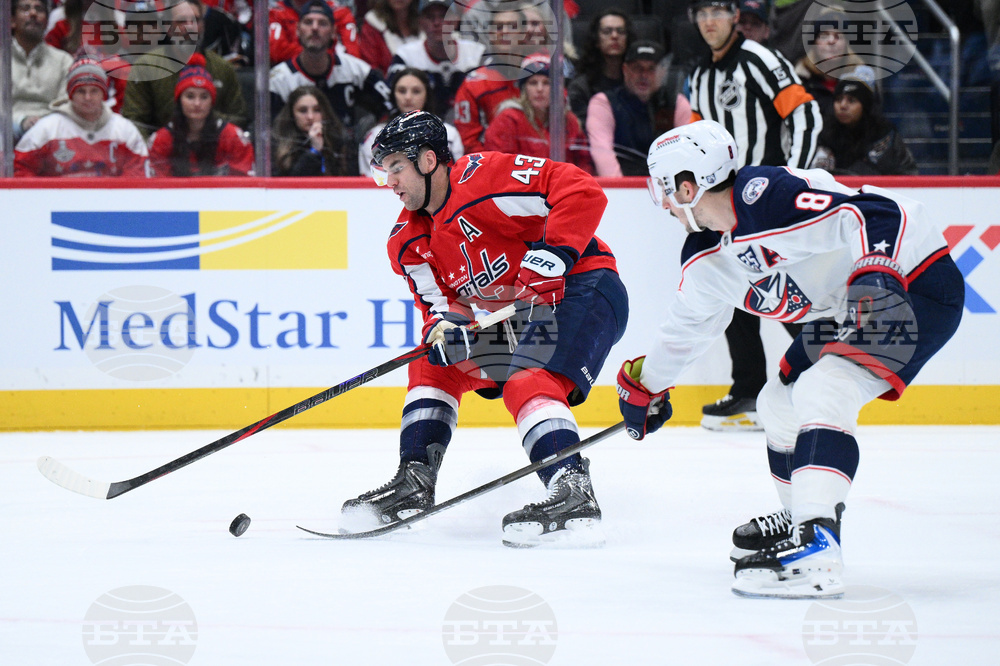 Blue Jackets Capitals Hockey