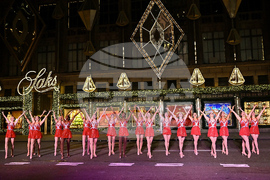 2025 Saks Fifth Avenue Holiday Light Show and Window Reveal