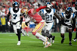 Panthers 49ers Football