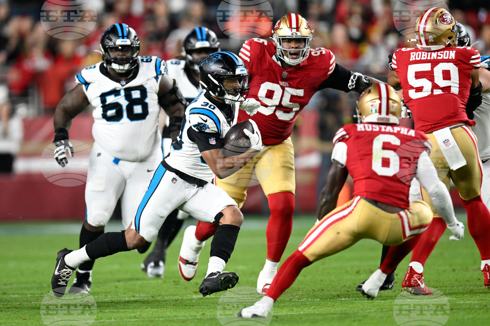 Panthers 49ers Football