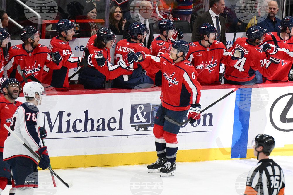 Blue Jackets Capitals Hockey