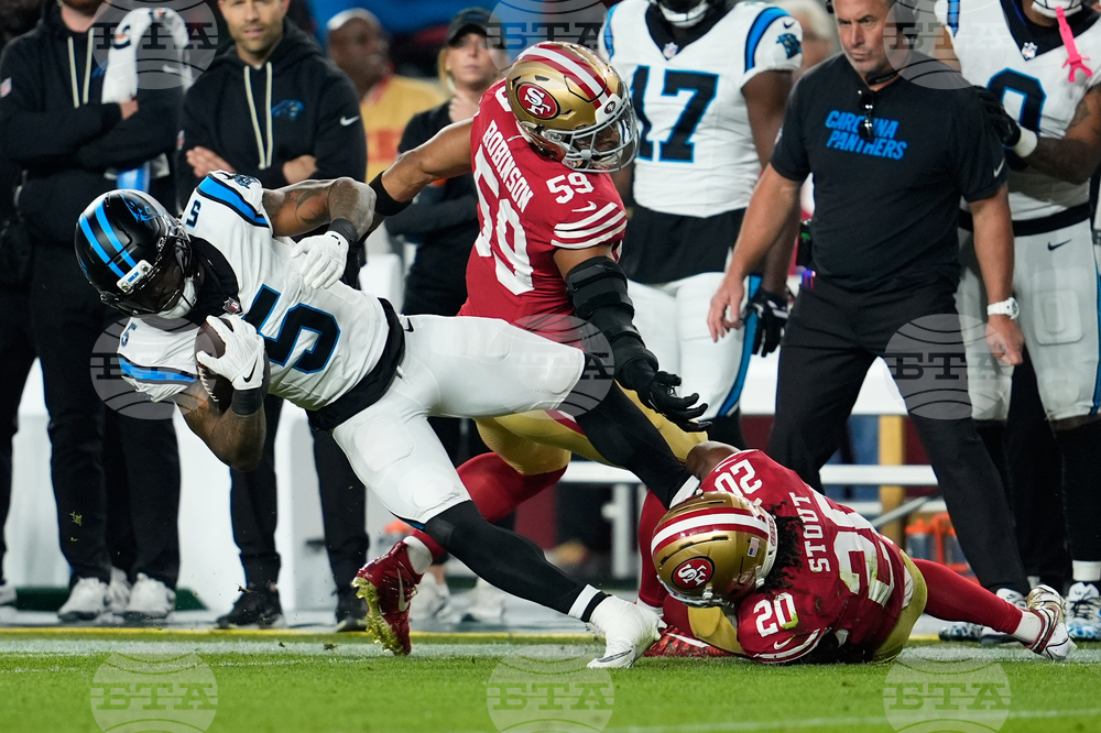 Panthers 49ers Football