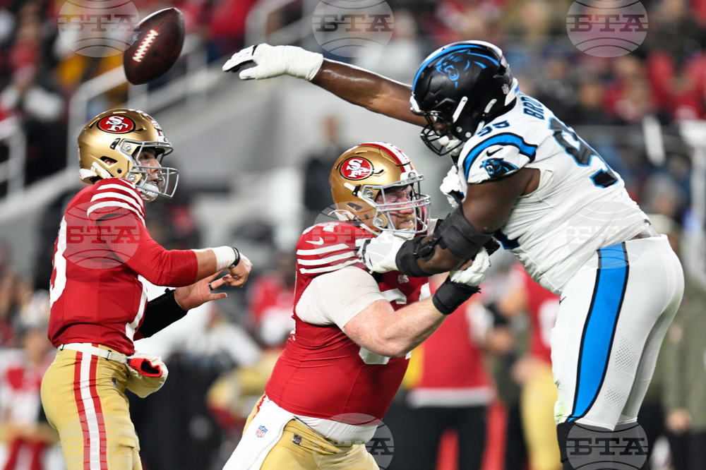 APTOPIX Panthers 49ers Football