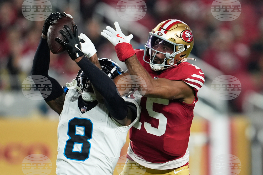 APTOPIX Panthers 49ers Football