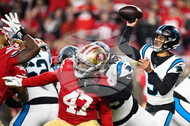 Panthers 49ers Football